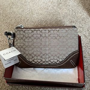 Brand new coach wristlet